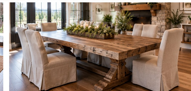 Custom farmhouse tables for Park City mountain homes — example 5